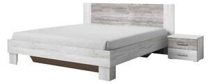 Κρεβάτι με 2 κομοδίνα Veron-160x200-Arctic Pine - 166.00Χ205.00Χ85.00cm