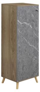 ΠΑΠΟΥΤΣΟΘΗΚΗ-ΝΤΟΥΛΑΠΙ ALVARO HM8954.12 ΜΕΛΑΜΙΝΗ SONAMA-STONE TEXTURE 50Χ38Χ135Yεκ