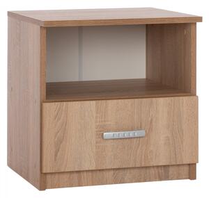 ΚΟΜΟΔΙΝΟ ΜΕ ΣΥΡΤΑΡΙ SONAMA OAK FB92431.01 45x40x48 εκ