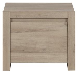 Ethan Κομοδίνο με 1 πόρτα 49x36x40εκ. Light Kronberg Oak