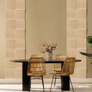 3D Πάνελ Τοίχου Ξύλινα (Σετ 3τμχ) A-S Colva Beige 212903D