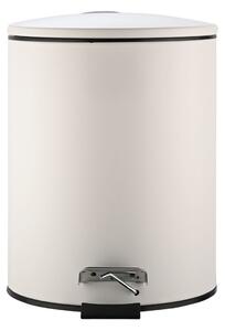 Κάδος Απορριμμάτων Μπάνιου (Φ20x28) Homely 5lt Classic White Matt 02-3746