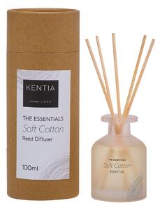 Αρωματικό Χώρου 100ml Με Στικς Kentia Sense 25 Soft Cotton