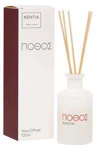 Αρωματικό Χώρου 100ml Με Στικς Kentia Mood Πόθος