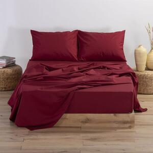 Σεντόνι Basic Με Λάστιχο Bordo Nef-Nef Homeware