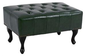 ΤΑΜΠΟΥΡΕ ΥΠΟΠΟΔΙΟ T.CHESTERFIELD FB9226.08 PU ΚΥΠΑΡΙΣΣΙ-ΜΑΥΡΑ ΠΟΔΙΑ 80x45x39Yεκ