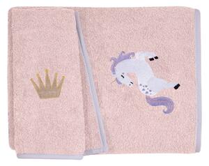 Παιδικές Πετσέτες (Σετ 2τμχ) Greenwich Polo Club Baby Essential 8875 Pink 400gsm