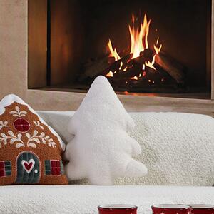 Χριστουγεννιάτικο Fleece Μαξιλάρι 45εκ.Υ Nef-Nef Homeware Christmas Fir