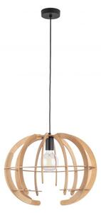 Κρεμαστό Φωτιστικό Οροφής 1xE27 Μπεζ Ξύλο Venus Wood 6886 TK Lighting 6886 Μπεζ