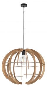 Κρεμαστό Φωτιστικό Οροφής 1xE27 Μπεζ Ξύλο Venus Wood 6888 TK Lighting 6888 Μπεζ