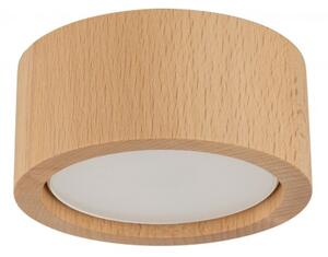 Σποτ Φωτιστικό Οροφής 1xGX53 Downlight Ξύλο Eve Wood TK Lighting 10123 Μπεζ