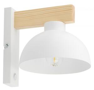 Απλίκα Φωτιστικό Τοίχου E27 15W IP20 Oslo TK Lighting 4962 Λευκό