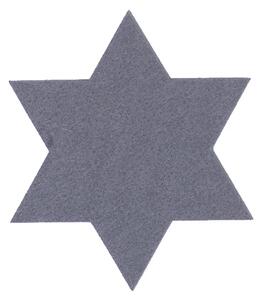 Χριστουγεννιάτικο Σουπλά Felt Star 50Χ50 Nef Nef - 110 - Grey