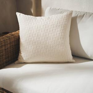 Διακοσμητική Μαξιλαροθήκη (50x50) Gofis Home Eliena Ivory 402/05