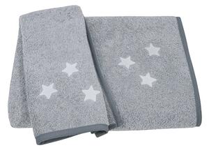 Σετ Πετσέτες 2τεμ. Stars (8823-8825) Greenwich Polo Club - 110 - Grey