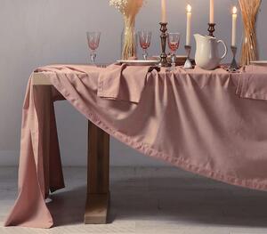 Μονόχρωμο Τραπεζομάντηλο Cotton-Linen (150Χ250) Nef Nef - 132 - Εnglish rose