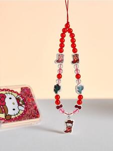 Sinsay - Κρεμαστό τηλέφωνο με μοτίβο καουμπόι Hello Kitty - κοκκινο