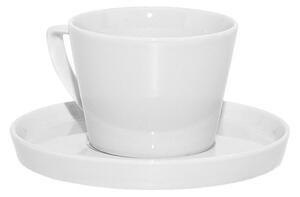 Φλυτζάνι Καφέ 220ml + Πιατάκι Estia Kyra White 07-39035