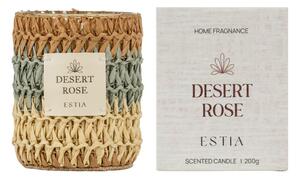 Κερί Αρωματικό 200gr Estia Desert Rose 04-41281