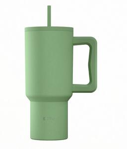 Κούπα Θερμός Με Λαβή & Καλαμάκι 900ml Estia Save The Aegean Tumbler Pine 01-41502