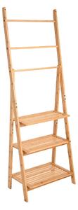 Ραφιέρα Δαπέδου 3 Θέσεων Estia Bamboo Essentials 02-27490