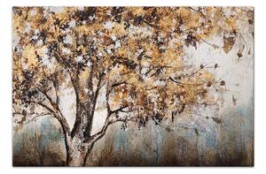 Πίνακας σε καμβά "Autumn Tree" Megapap ψηφιακής εκτύπωσης 140x100x3εκ