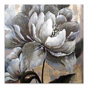 ΠΙΝΑΚΑΣ ΣΕ ΚΑΜΒΑ "WHITE MAGNOLIAS" MEGAPAP ΨΗΦΙΑΚΗΣ ΕΚΤΥΠΩΣΗΣ 50X50X3ΕΚ