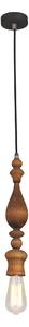 HL-030R-1 MELODY AGED WOOD PENDANT