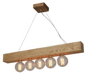 HL-236-1P-5 BENZAI WOODEN PENDANT