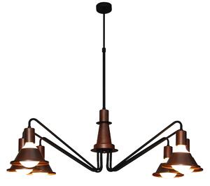 HL-3521-6 EMILY BLACK PENDANT