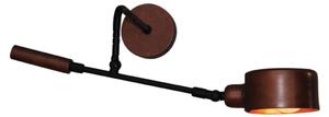 HL-3538-1 S WADE OLD COPPER & BLACK WALL LAMP