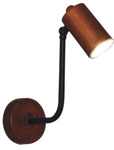 HL-3552-1S MOLLY OLD BRONZE & WHITE WALL LAMP