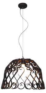 HL-3586-1APXL LEWIS RUSTY BROWN PENDANT