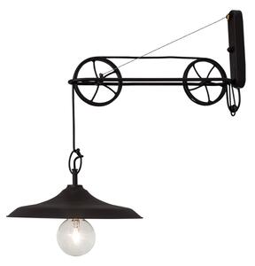 HL-5260 LIONEL BLACK WALL LAMP