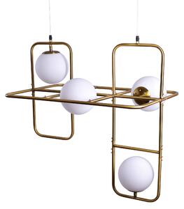 SE 133-4PL ATHEN PENDANT BRUSHED BRASS 1A4