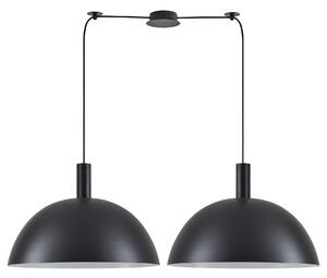 SE21-BL-4-BL2-MS50 ADEPT TUBE Black Metal Shade Pendant+