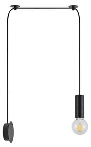 SE21-BL-4-NM1W ADEPT TUBE Black Matt Wall Lamp+