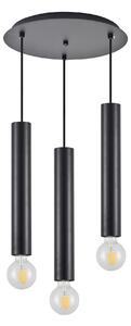 SE21-BL-5-3BL ADEPT TUBE BLACK Black Pendant+