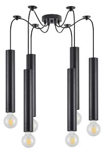 SE21-BL-5-BL6 ADEPT TUBE BLACK Black Pendant+