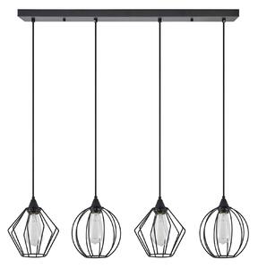 Se21-bl-b10-4bl-Gr12 Adept Flex Black Metal Grid Pendant+