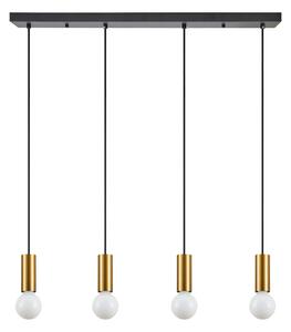 SE21-GM-4-4BL ADEPT TUBE Gold Matt Pendant+