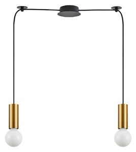 SE21-GM-4-BL2 ADEPT TUBE Gold Matt Pendant+