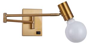 SE21-GM-52 ADEPT GOLD MATT WALL LAMP B3