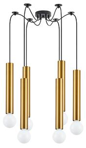 SE21-GM-5-BL6 ADEPT TUBE GOLD MATT Gold Matt Pendant+