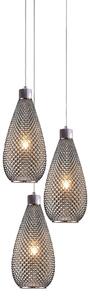 SE4285-03 SM DARIO PENDANT SMOKE GLASS+