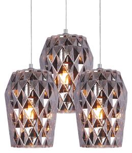 SE4288S-03 LUCA PENDANT SMOKE GLASS+