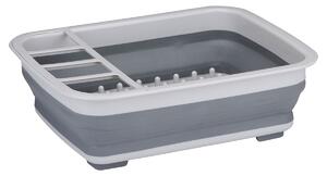 Πτυσσόμενο Στραγγιστήρι Πιάτων (38x29.5x12) Alpina Grey 871125225620