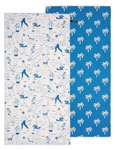 Πετσέτα Θαλάσσης Microfiber 2 Όψεων (80x160) Kentia Versus Resort 2511 190gsm