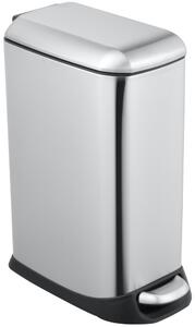 Κάδος Απορριμάτων Slim 20lt Inox Ματ ESTIA 01-9137