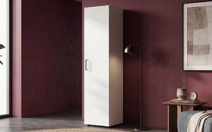 Μονόφυλλη ντουλάπα με ράγα Masimo Compact 1